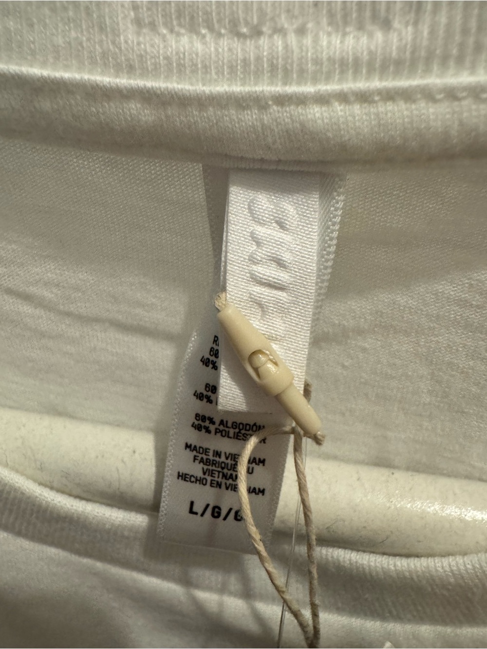 SKIMS White Short Sleeve Crew T‑Shirt - Picture 3 of 5